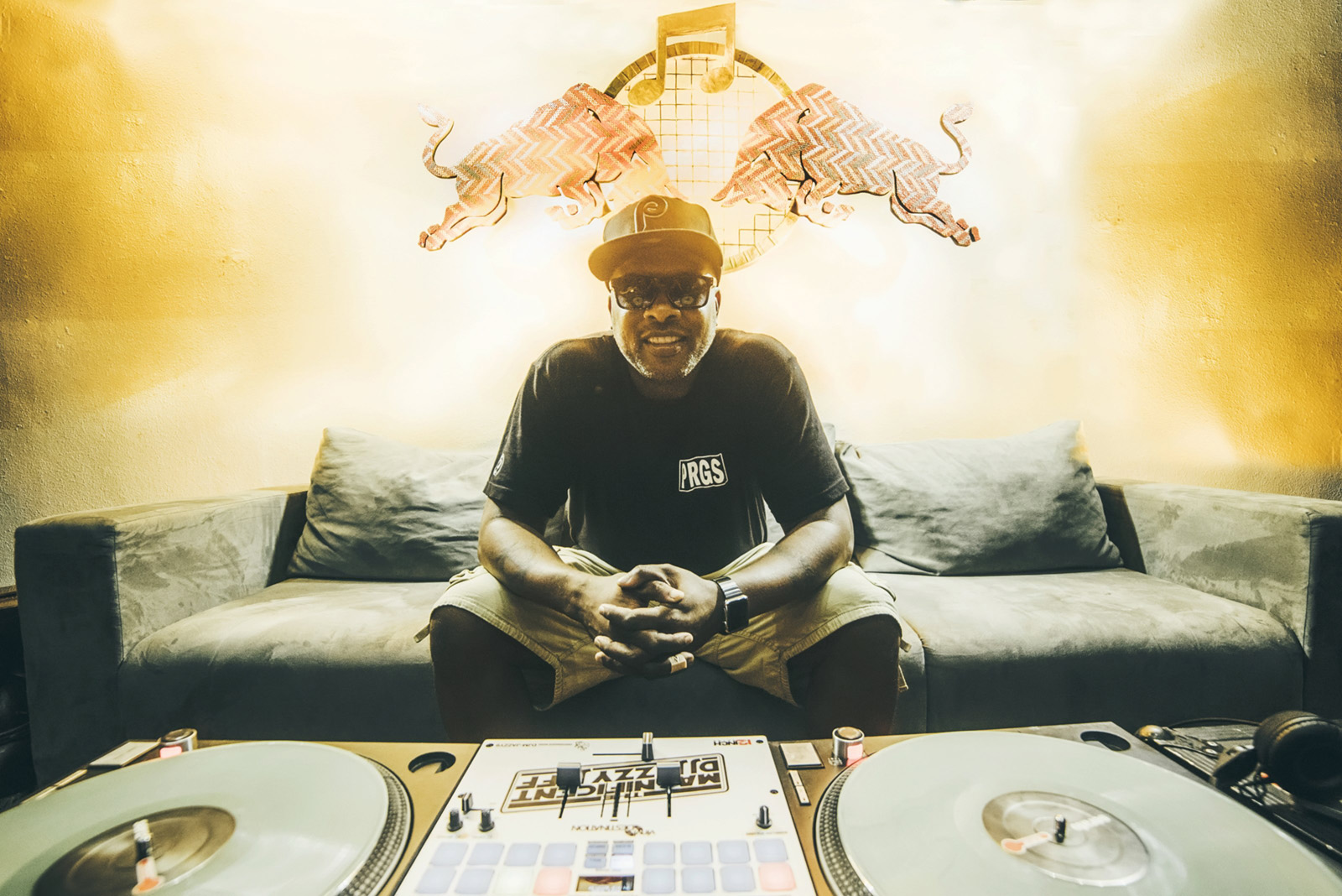 DJ Jazzy Jeff Poses for a portrait at the Red Bull Music Academy Workshop in Manila, Philippines on January 8th, 2016 // Nina Sandejas / Red Bull Content Pool // P-20160112-00097 // Usage for editorial use only // Please go to www.redbullcontentpool.com for further information. //